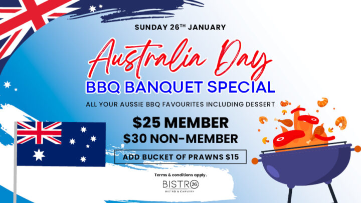 Aussie Day BBQ Banquet